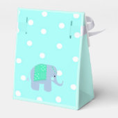 Jungle Elephant mit Blanket Geschenkschachtel (Rückseite)