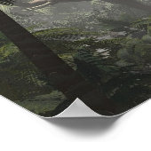 Jungle Elephant Poster (Ecke)