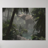 Jungle Elephant Poster (Vorne)