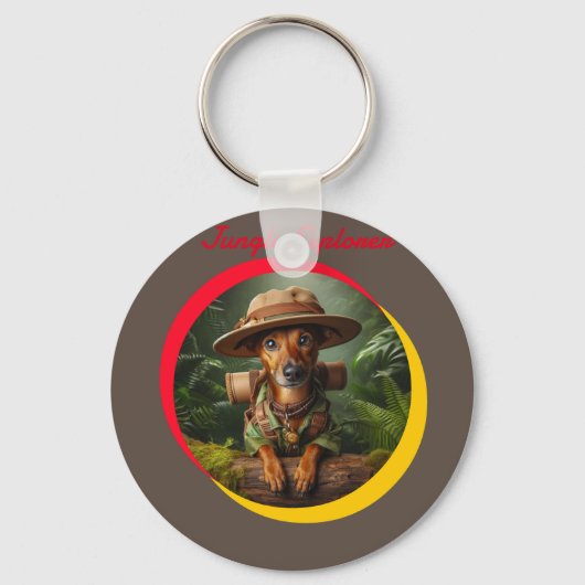 Jungle Explorer Schlüsselanhänger (Rückseite)