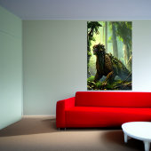 Jungle Fantasy Bestie im Dschungel | AI Art Poster
