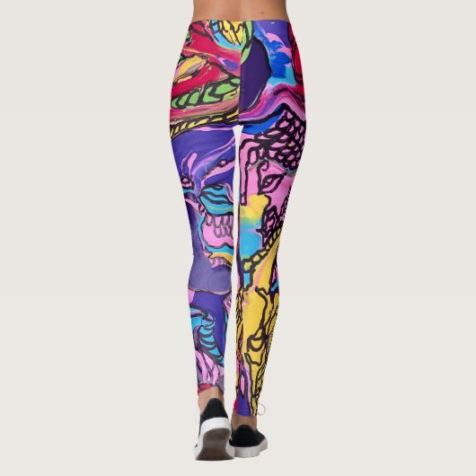 "Jungle Fee" Leggings (Rückseite)