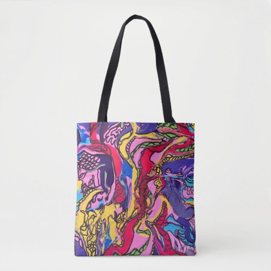 "Jungle Fever" Design Tote Bag Tasche (Vorderseite)