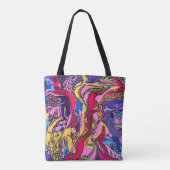 "Jungle Fever" Design Tote Bag Tasche (Rückseite)