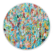 Jungle Fever Keramik Knob Keramikknauf (Vorderseite)