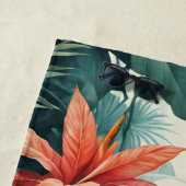 Jungle Floral 2 Strandtuch (Beispiel)