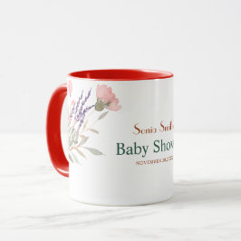 Jungle Floral Baby Dusche Tasse