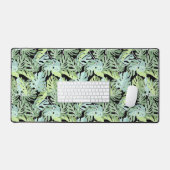 Jungle Floral Pattern Schreibtischunterlage (Tastatur & Maus)