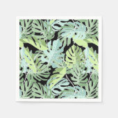 Jungle Floral Pattern Serviette (Vorderseite)