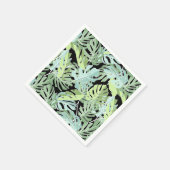 Jungle Floral Pattern Serviette (Ecke)