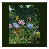 Jungle Folk Art von Rousseau Poster (Vorderseite)