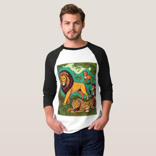Jungle Friends Adventure T-Shirt (Vorne ganz)