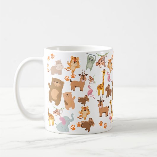 Jungle Friends Tasse (Links)
