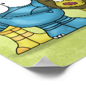 Jungle Friends-Wild über Sie Poster (Ecke)