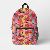 Jungle Frogs Bedruckter Rucksack (Vorderseite)