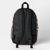 Jungle Frogs Bedruckter Rucksack (Rückseite)