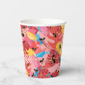 Jungle Frogs Pappbecher (Rückseite)