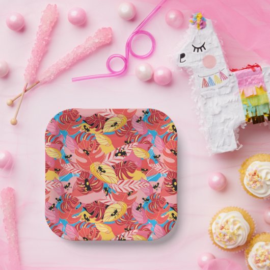 Jungle Frogs Pappteller (Party)