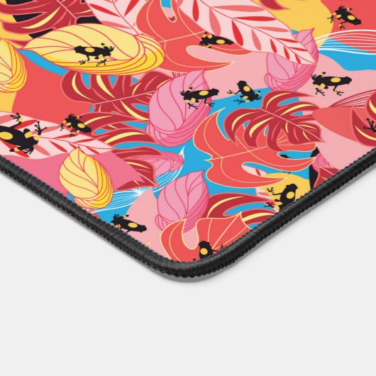 Jungle Frogs Schreibtischunterlage (Ecke)