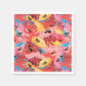 Jungle Frogs Serviette (Vorderseite)