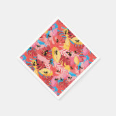 Jungle Frogs Serviette (Ecke)