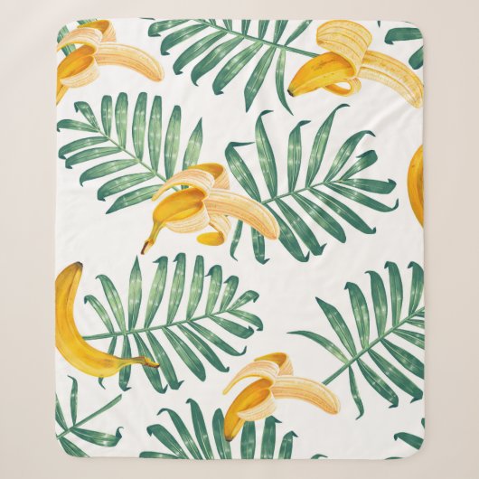 Jungle Fruits: Lebhaft Vintag Sherpadecke (Vorderseite)