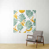 Jungle Fruits: Lebhaft Vintag Wandteppich (Beispiel)