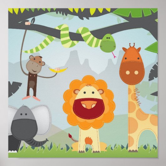 Jungle Fun Poster (Vorne)