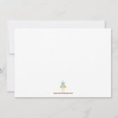 Jungle Geburtstagsparty Einladung (Rückseite)