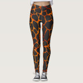 Jungle Giraffe Print Leggings (Vorderseite)