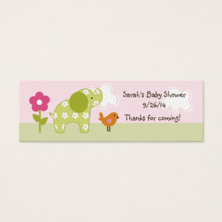 Jungle Girl Elephant Gevor Tag/Karte