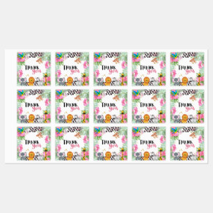 Jungle Girls Danke Labels Etiketten