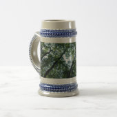 Jungle Gray / Blue 22 oz Stein Bierglas (Vorderseite Links)