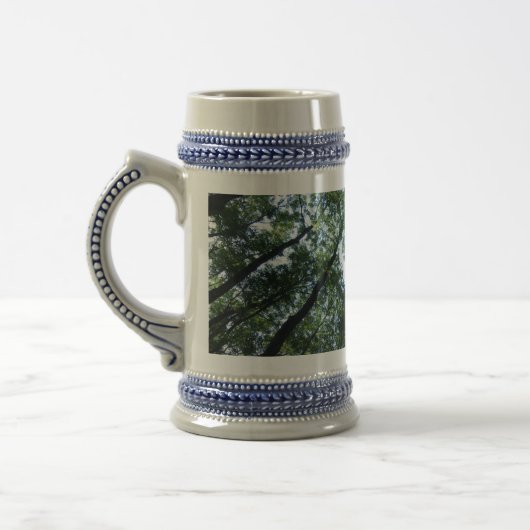 Jungle Gray / Blue 22 oz Stein Bierglas (Links)