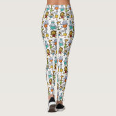 Jungle Gym trainieren Tiere Leggings (Rückseite)