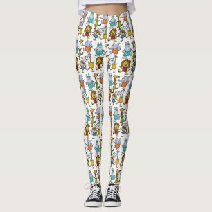 Jungle Gym trainieren Tiere Leggings