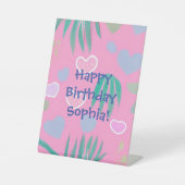 Jungle Hearts Sockelschild (Vorderseite)