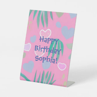 Jungle Hearts Sockelschild