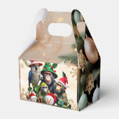 "Jungle Holiday Cheer" Geschenkschachtel (Rückseite)