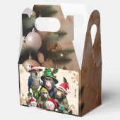 "Jungle Holiday Cheer" Geschenkschachtel (Geöffnet)