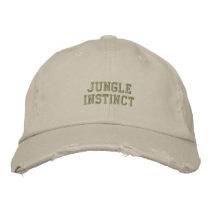 Jungle Instinct™ Label_Ladys Trekkers Bestickte Kappe