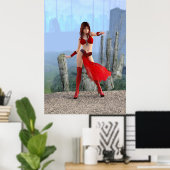 Jungle Jamie Poster (Heimbüro)