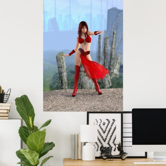 Jungle Jamie Poster (Heimbüro)