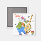 Jungle Jazz Magnet (Vorderseite/Rückseite)