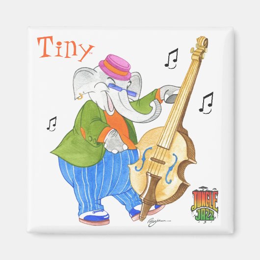Jungle Jazz Magnet (Vorne)