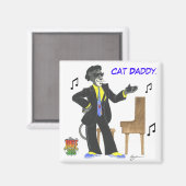 Jungle Jazz Magnet (Vorderseite/Rückseite)