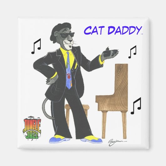 Jungle Jazz Magnet (Vorne)