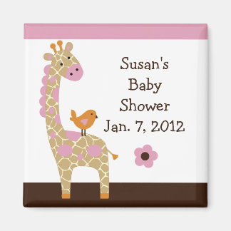 Jungle Jill Giraffe Magnet/Keepake/Gastgeschenk Magnet