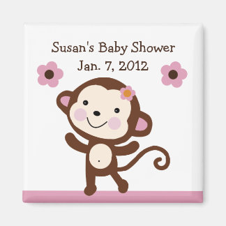 Jungle Jill Monkey Magnet/Keepake/Gastgeschenk Magnet