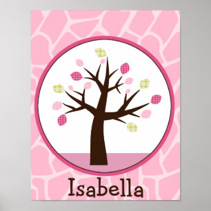 Jungle Jill/Tree Personalisiert Art Poster